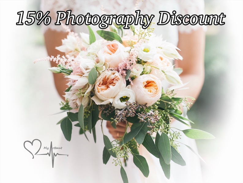 15/% Photography Discount Listing NOT For Purchase