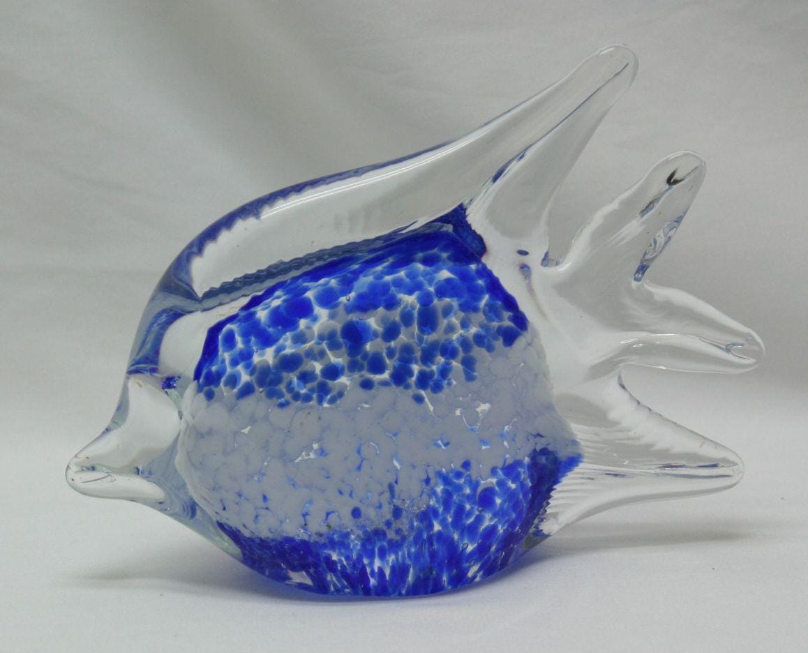 Rare Murano Fish - Etsy