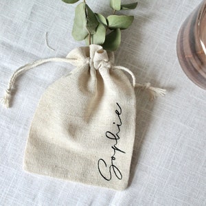 Jute bag with name | Guest gift | Jute bag | jute