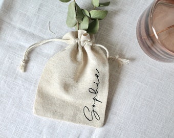 Jute bag with name | Guest gift | Jute bag | jute