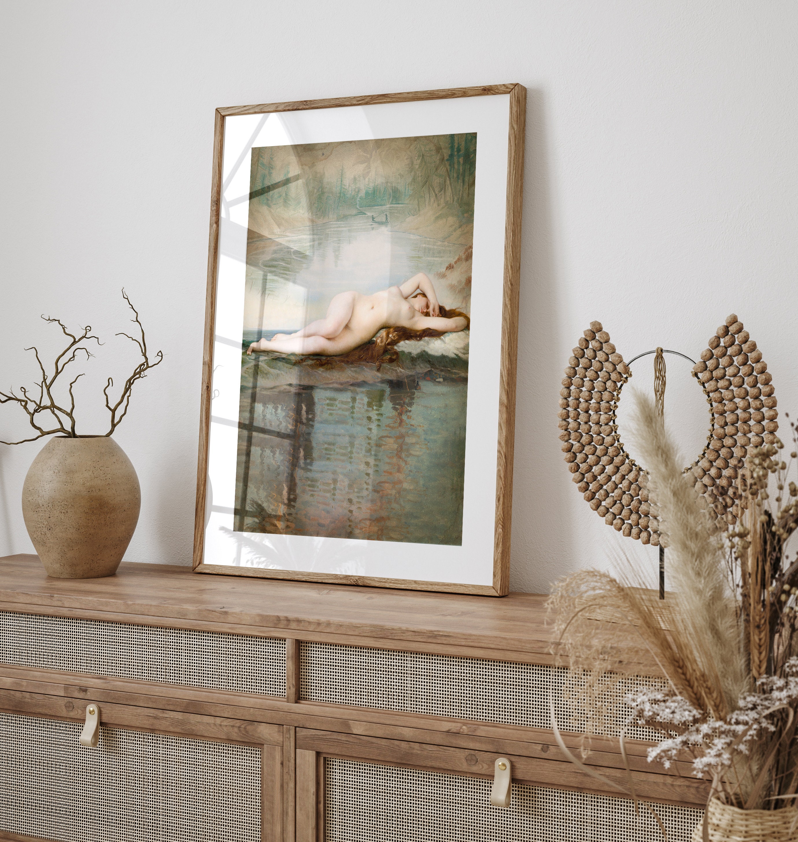 paradisebirds custom nude Renaissance art, Nude Woman painting, vintage Altered print, Dreamy wall  art, baroque Collage, original unique, Fast Track - Etsy 日本