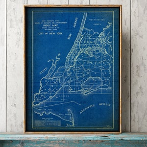 Stampa MAPPA DI NEW YORK, Grafico della mappa della città, Stampa di astronomia, Mappa della vecchia scuola, Poster della mappa a colori, Mappa blu, Mappa rosa, Mappa nera, Decorazione della parete