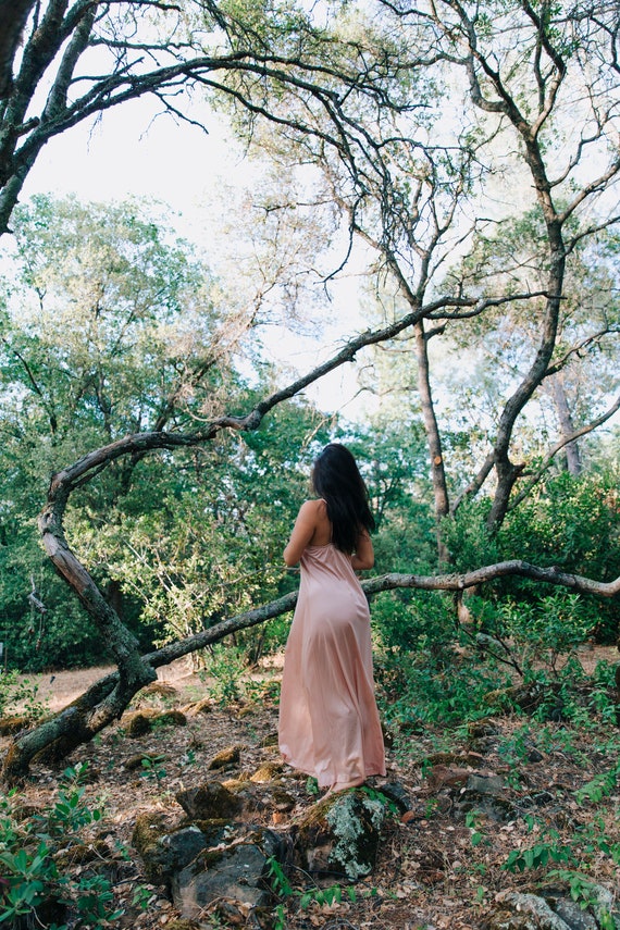 Vintage Peach Nightgown - image 2