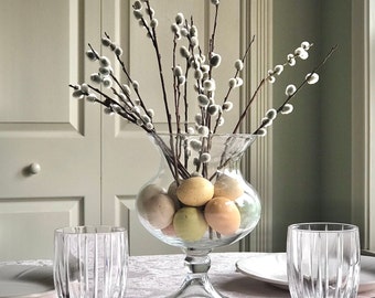 Pussy Willow Branches, Natural Preserved Dried Stems, Floral Arranging, DIY  Easter Centerpiece, Spring Home Decor, Dried  Flower Bouquet