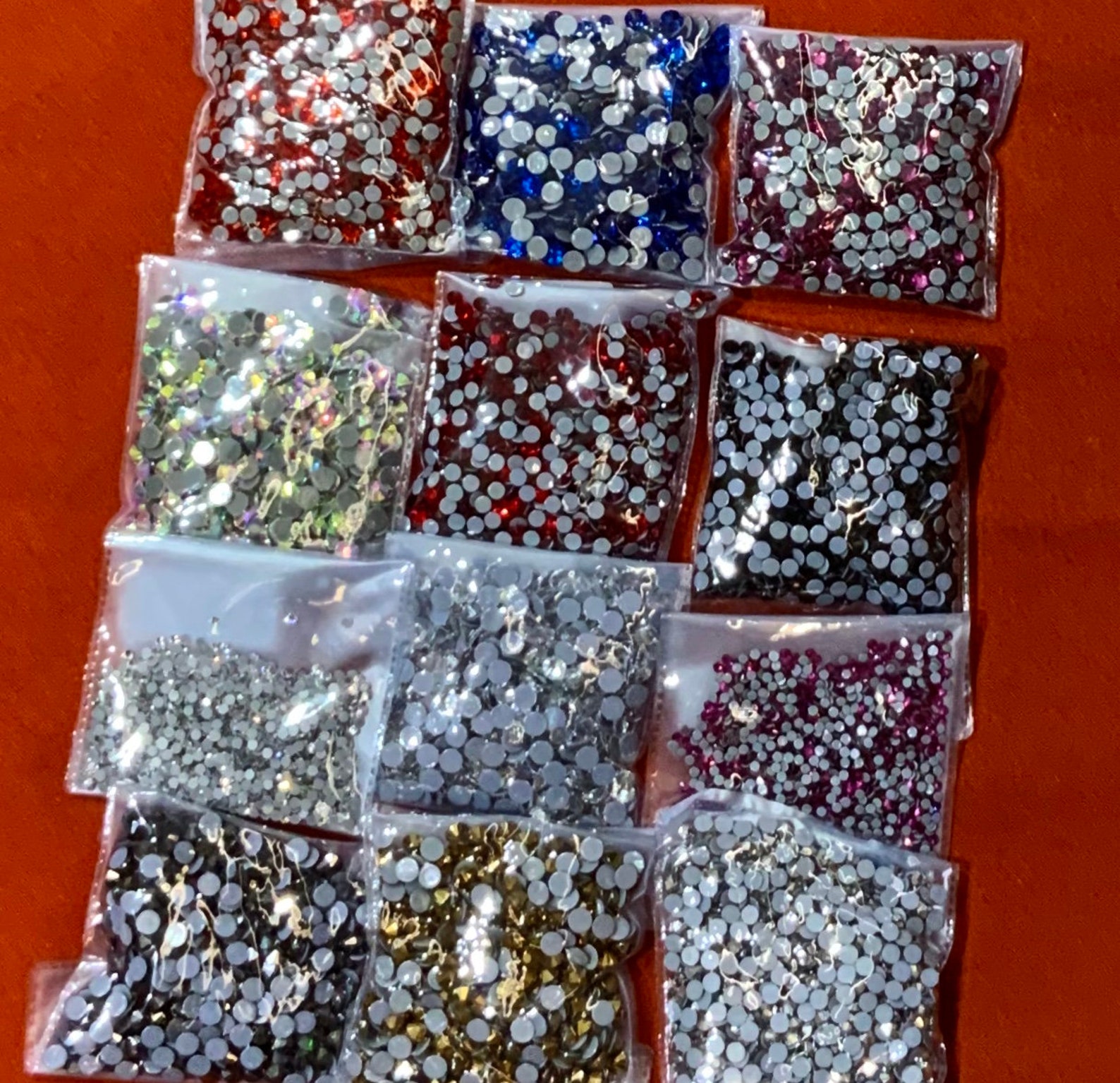 Sparkly Rhinestones Flat Back Sealed Factory Bag 1440 Swarovski Shine ...