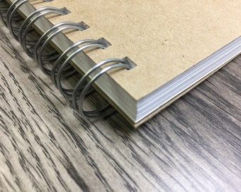 Design Ideation 11x17 Wire Bound Sketchbook - 67lb Mixed Media Paper Top Spine Binding