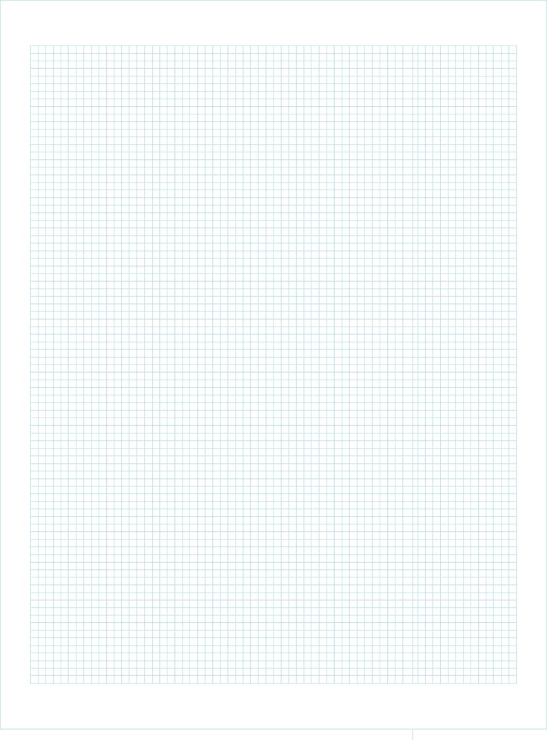 Grid Paper : 1/8