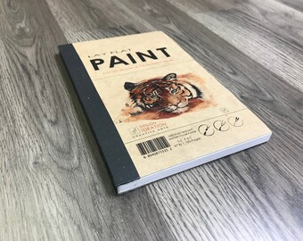 Lay Flat Watercolor Sketchbook: Removable Sheets, Multi-Media Paper (5.5" x 8.5")