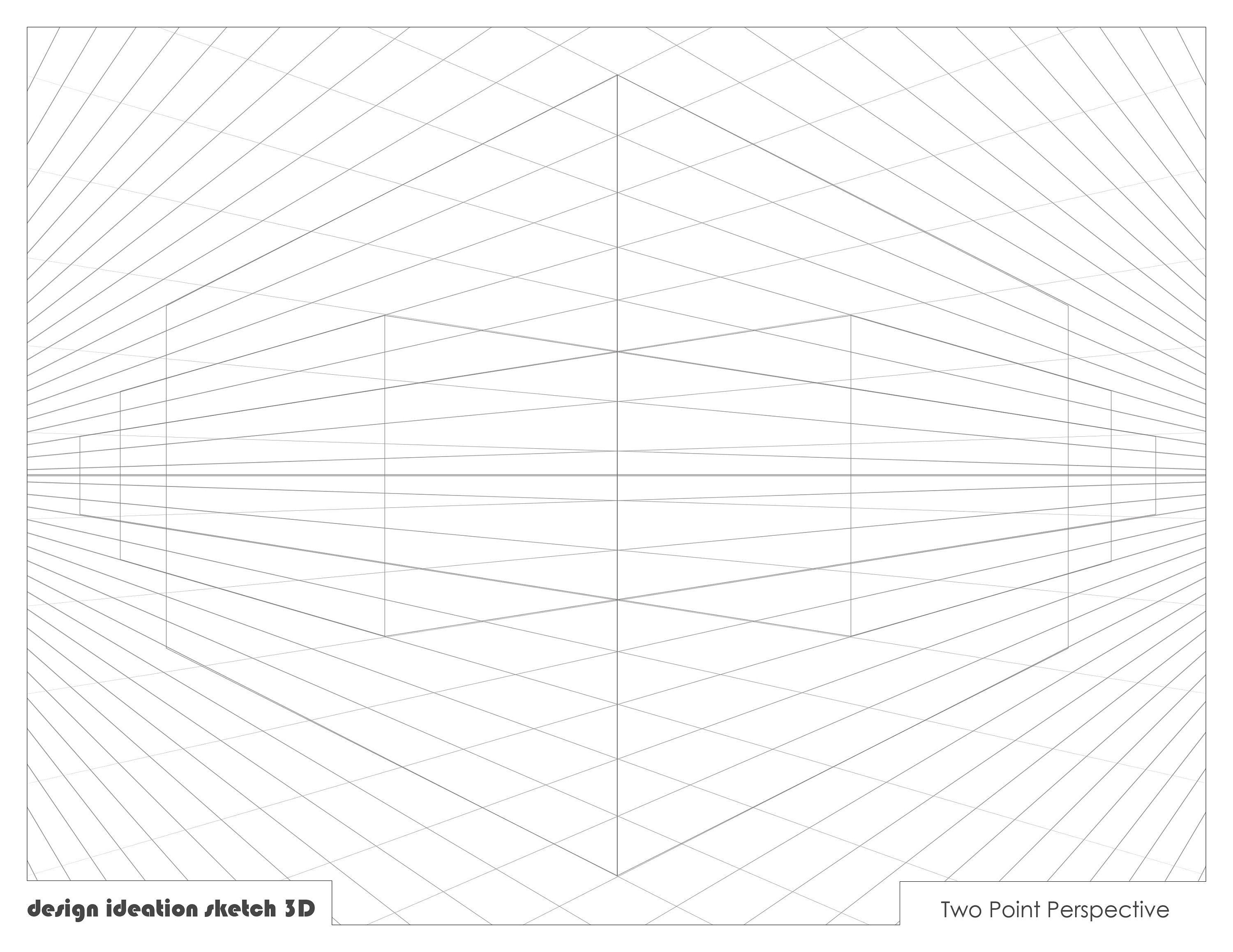 Design Ideation PERSPECTIVE GRID PAD. Removable Sheet. Multi-media. 2 ...
