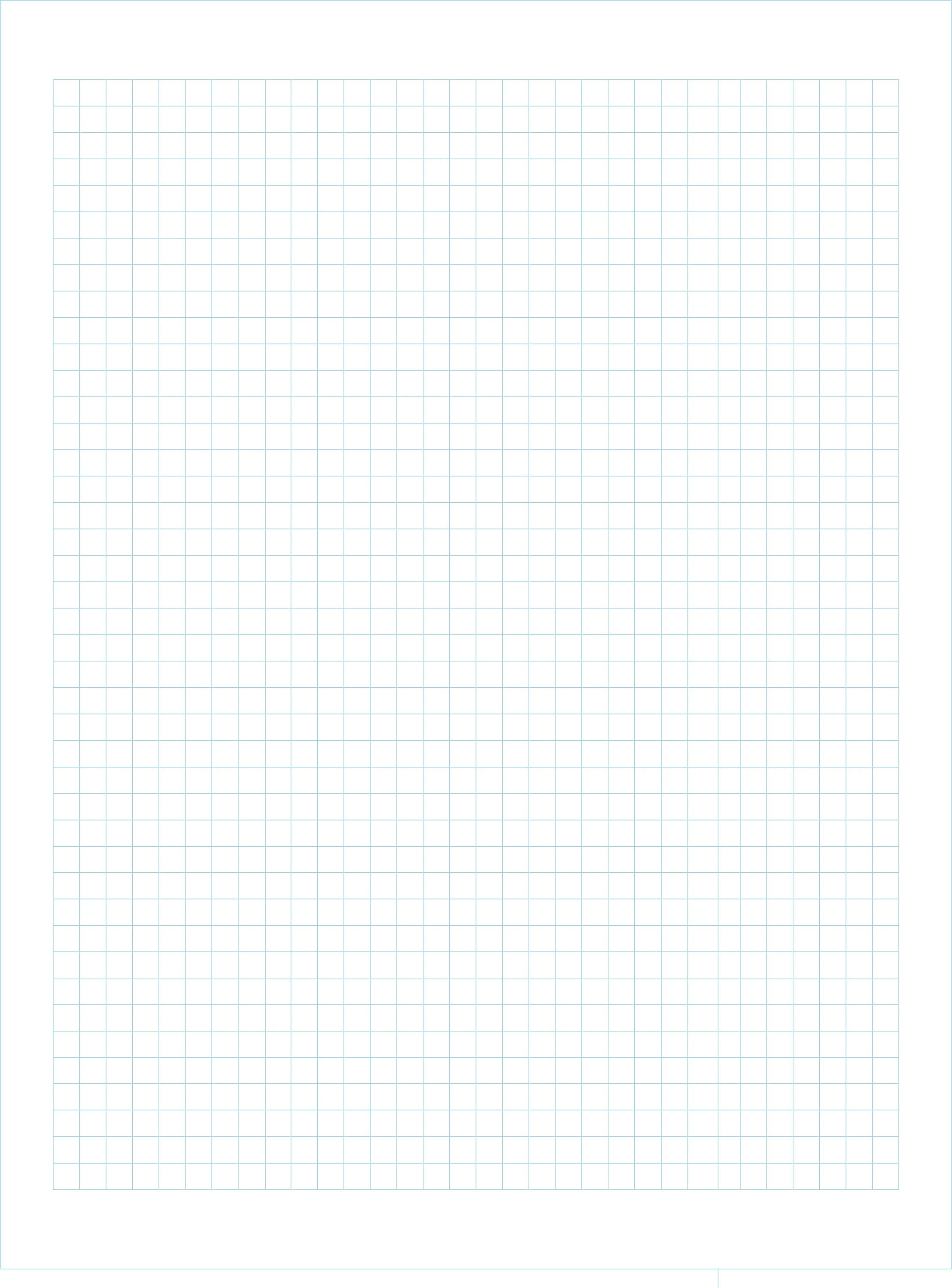 Grid Paper : 1/4