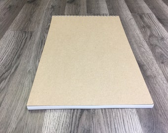 Design Ideation 11x17 Wire Bound Sketchbook - 67lb Mixed Media Paper Top Spine Binding