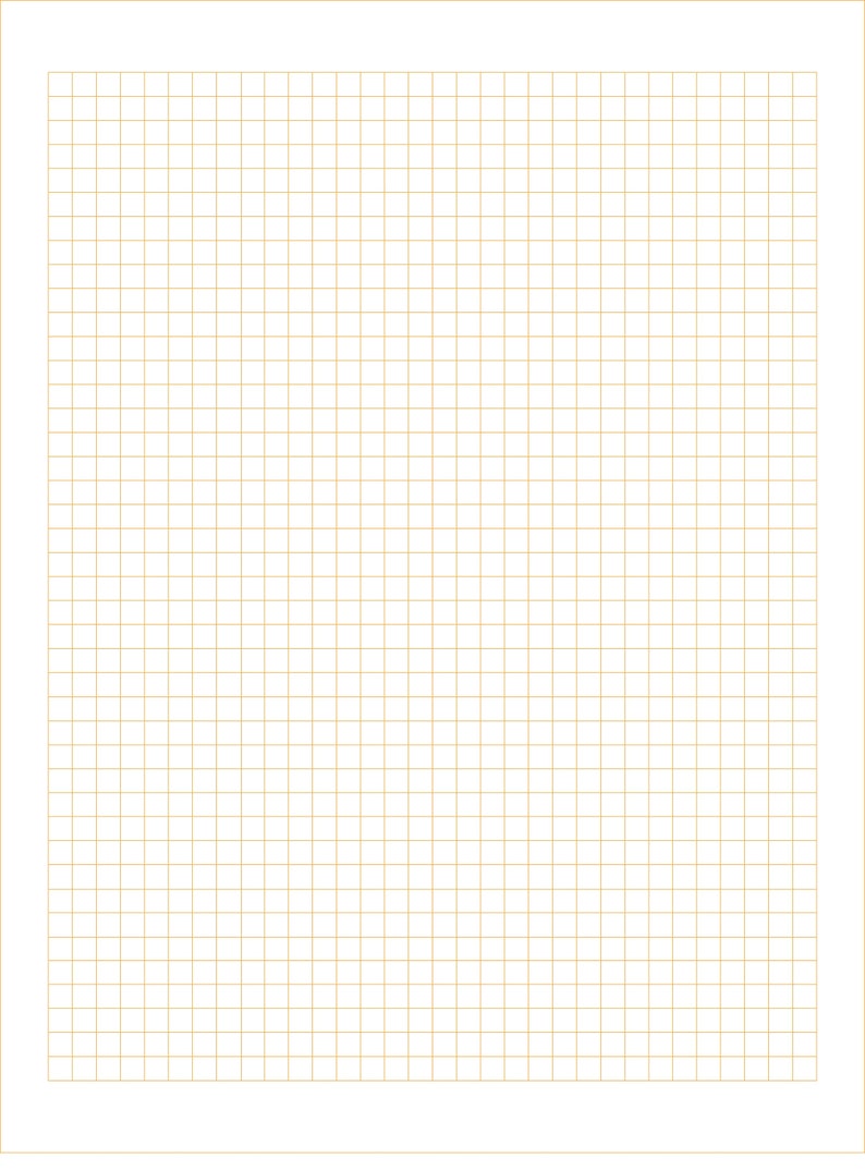 Grid Paper : 1/4
