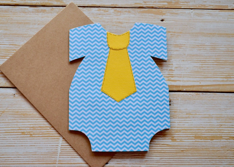 New Baby Card Baby Greeting Card Cute Baby Card Baby Card for Boy Baby Shower Card
