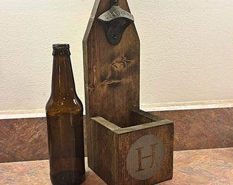 Personalized Beer Bottle Opener, Beer Bottle Opener, Bottle Opener, Wall Mounted Beer Bottle Opener, Beer Cap Opener, Fathers Day