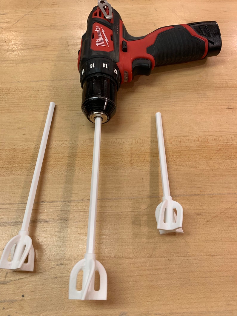 Paint/epoxy Mixers. Drill Tool Operated Set of 5 Free Shipping Etsy