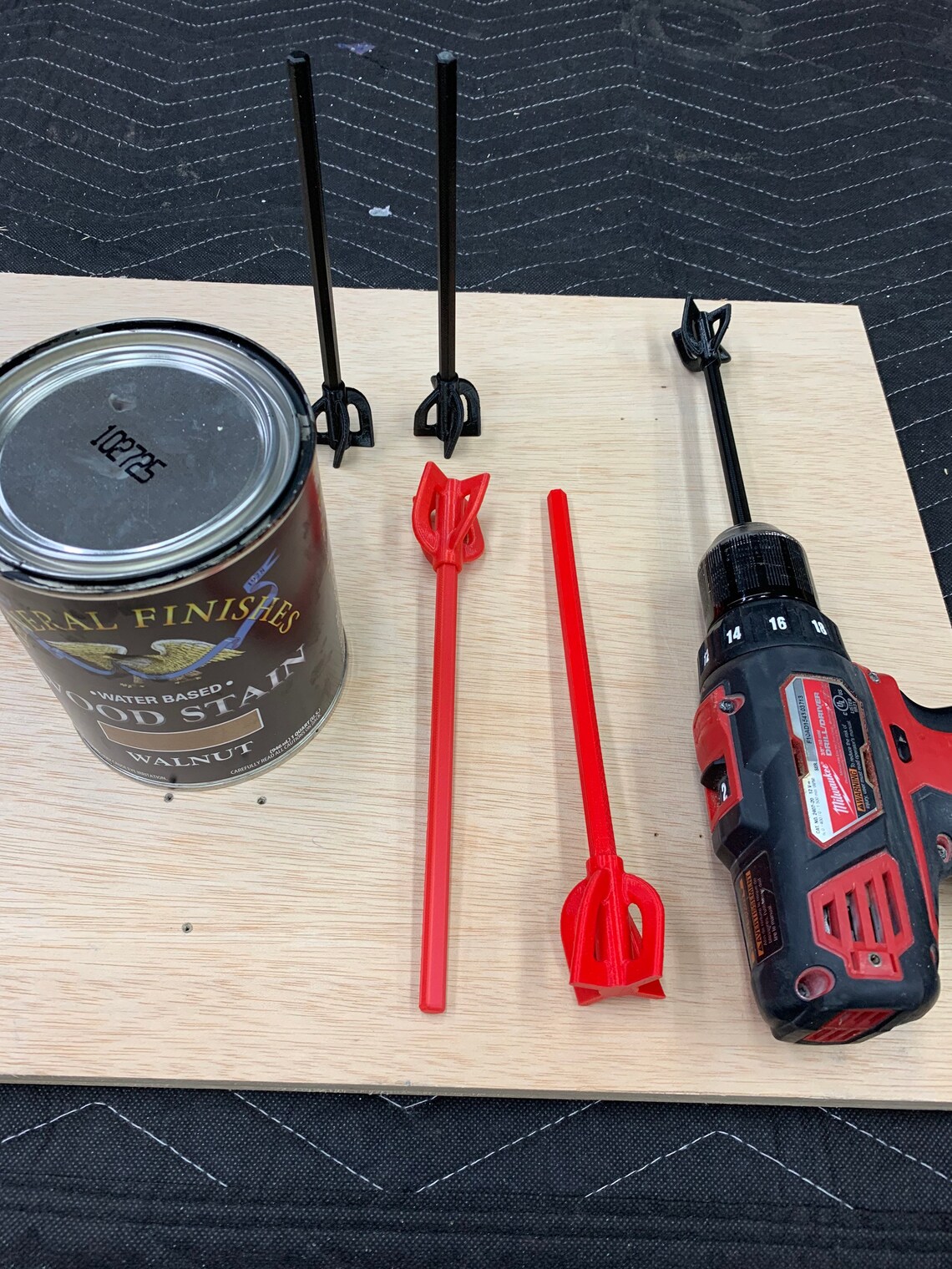 Paint/epoxy Mixers. Drill Tool Operated Set of 5 Free Shipping Etsy