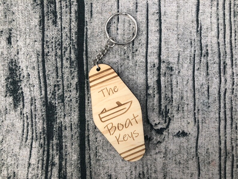 Happy Place Keychains Camper Filth Wheel Boat Pontoon Etsy