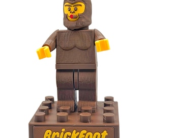 BrickFoot™ Poseable Sasquatch Figure