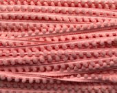 3 8 quot Baby Pink Pom-Pom Trim. 5 Yard Increments.