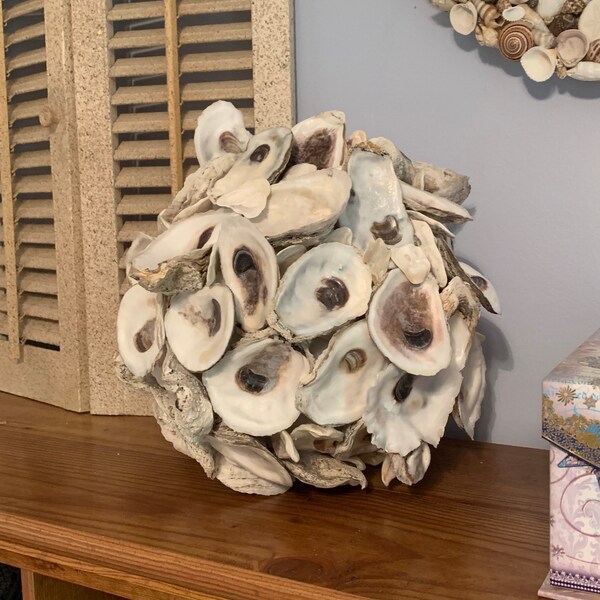 Oyster Shell Ball Etsy