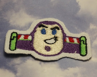 Buzz Lightjahre Aufnäher Disney Pixar Emoji zum aufbügeln oder annähen