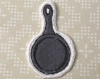 Frying Pan Tangled Disney Iron on or Sew on Patch