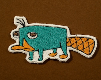 Perry Disney Phineas and Ferb Iron on or Sew on Patch