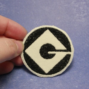 Gru Despicable Me Iron on or Sew on Patch