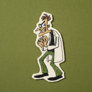 Doofensmirtz Disney Phineas et Ferb écusson à repasser ou à coudre