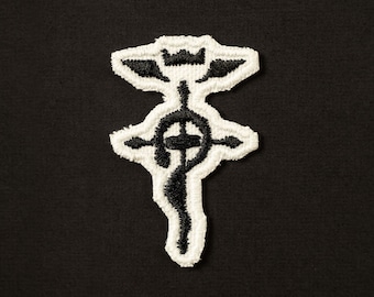 Full Metal Alchemist Flamel Iron on or Sew on Patch