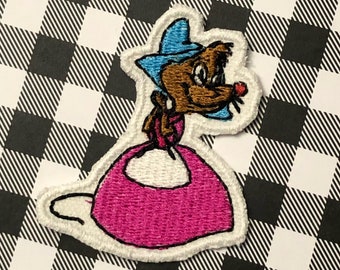 Mary Mouse Cinderella Disney Iron on or Sew on Patch