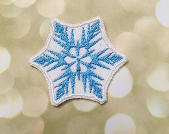 Frozen Snowflake Disney Princess Iron on or Sew on Patch