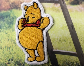 Winnie the Pooh Disney Patch Iron on or Sew on Patch