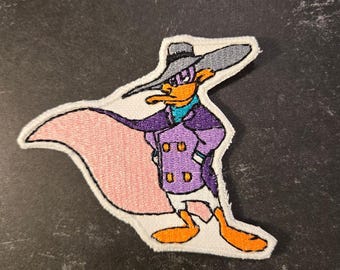 Darkwing Duck Disney Iron on or Sew on Patch