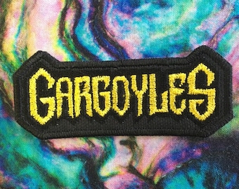 Gargoyles Title  Ready to Iron on or Sew on Patch