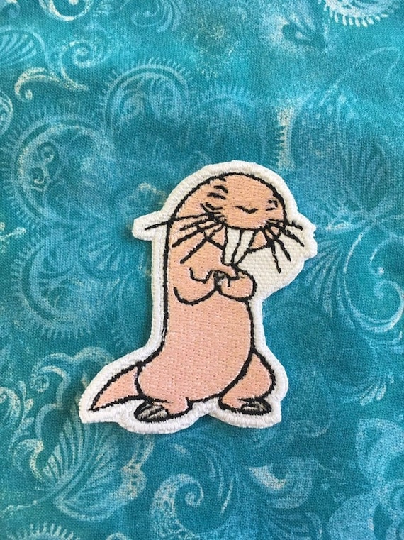 Kim Possible Rufus Patch - Naked Mole Rat Iron On&frasl; Sew On - Etsy