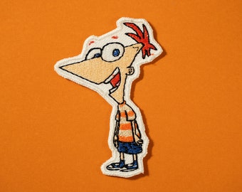 Phineas – Phineas und Ferb Aufnäher zum Aufbügeln/Aufnähen