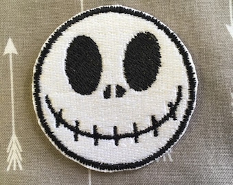 Disney Blitz Emoji Jack Skellington Aufnäher zum Aufbügeln oder Aufnähen