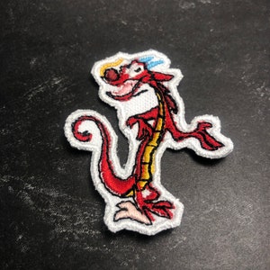 Mushu Disney Mulan Aufnäher zum Aufbügeln oder Aufnähen