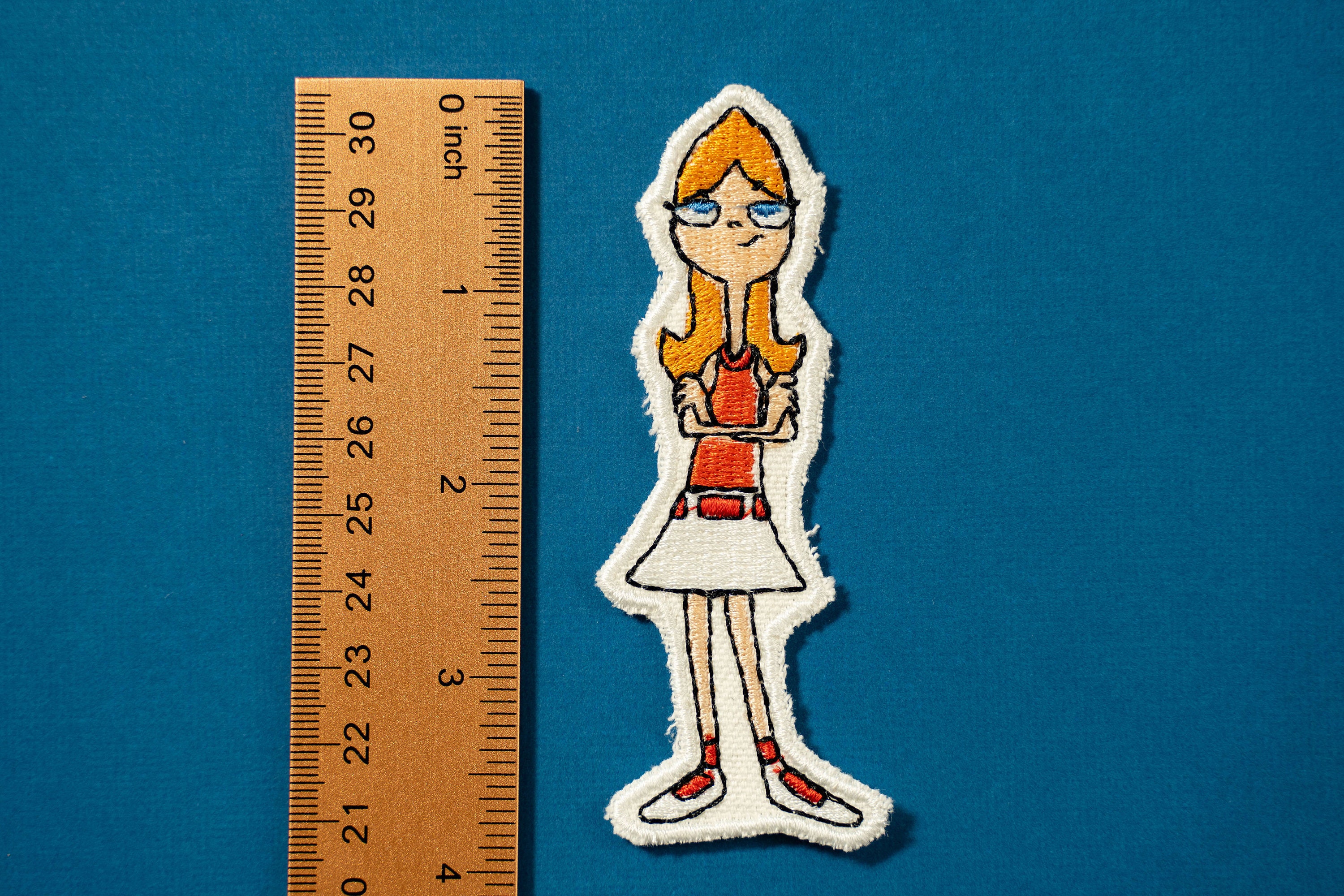 Meep Disney Phineas and Ferb Iron on or Sew on Patch