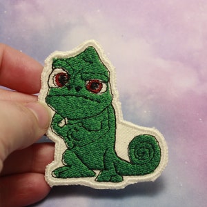 Disney Tangled Pascal Ready to Iron on or Sew on Patch