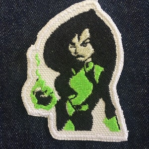 Shego Kim Possible  Ready to Iron on or Sew on Patch