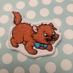 Toulouse Aristocats Disney Iron on or Sew on Patch