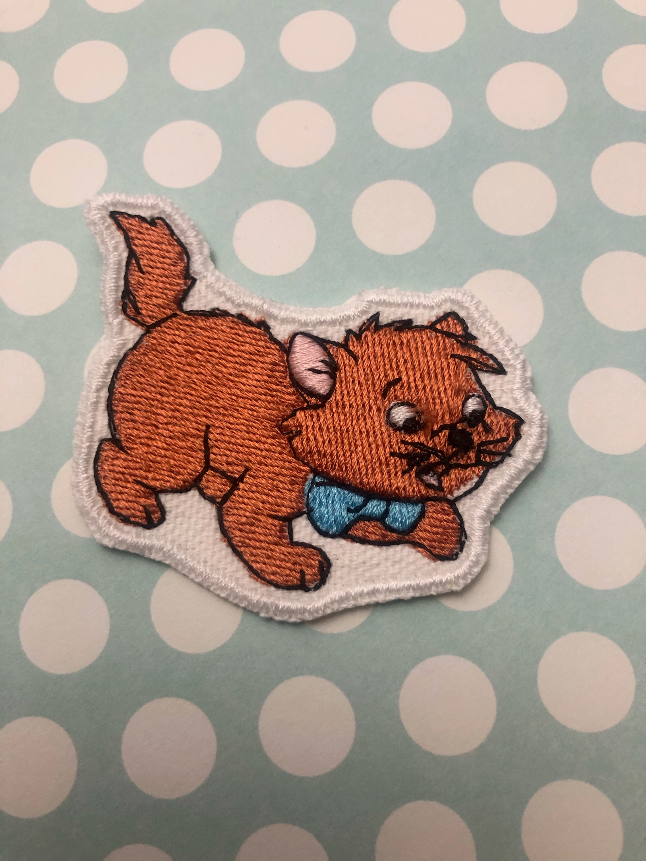 Toulouse Aristocats Disney Iron on or Sew on Patch