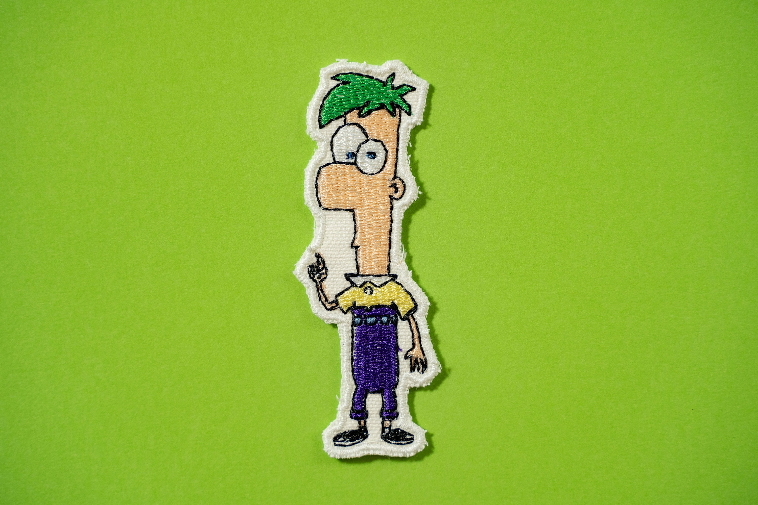 Meep Disney Phineas and Ferb Iron on or Sew on Patch 