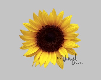 Download Sunflower stencil | Etsy