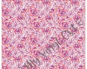 My Vinyl Cut Pretty Pink Watercolor Succulent Pattern Printed Heat Transfer Vinyl HTV for T shirts, Adhesive Vinyl for Cups 12 quot x 12 quot sheet