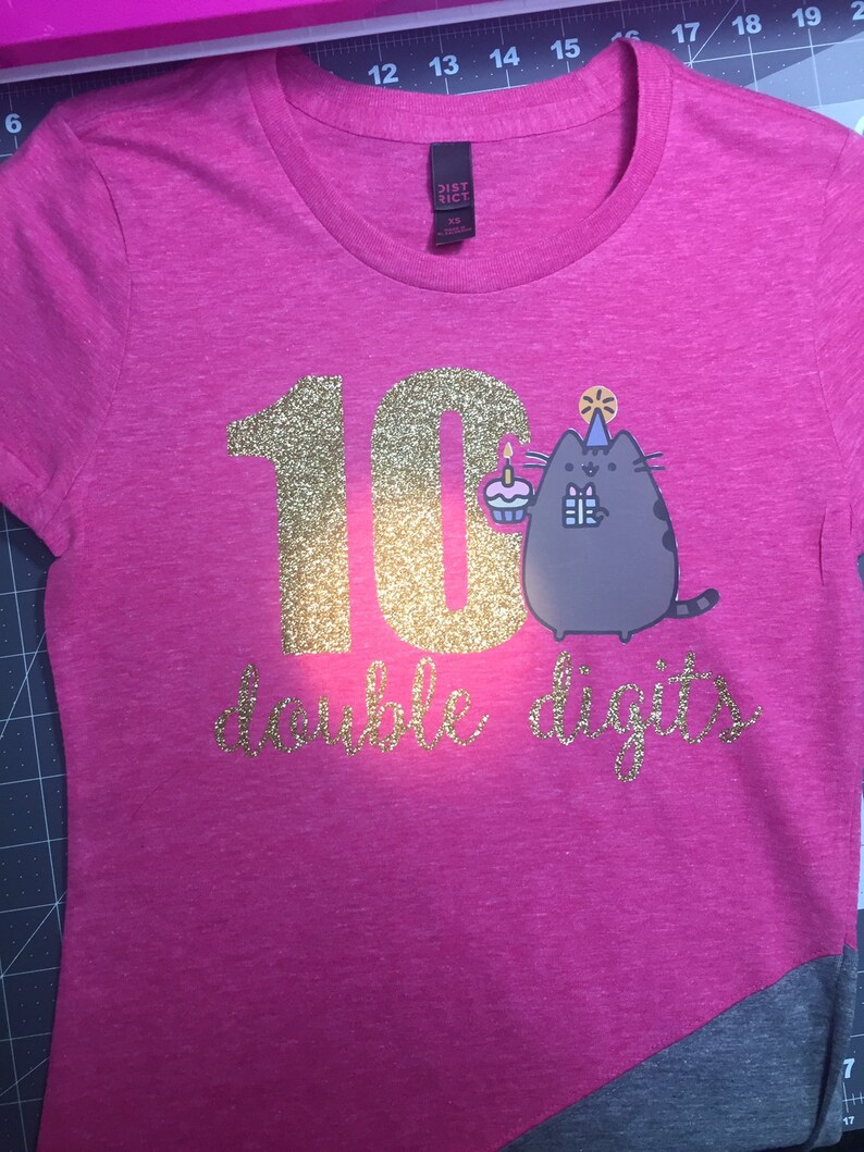 Digital Family Birthday shirts 10 double digits milestone ...