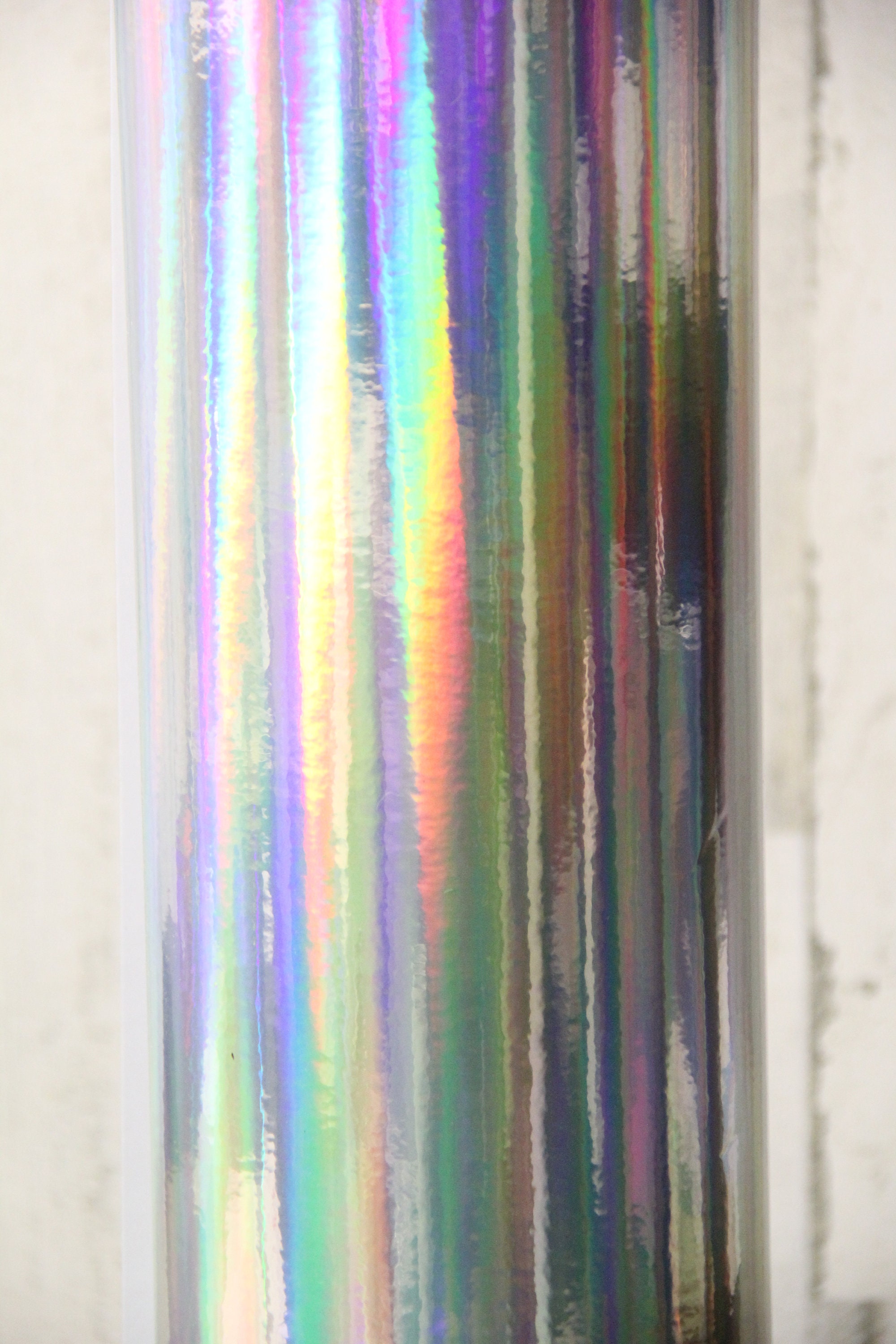 Silver Rainbow Holographic Adhesive Vinyl for Decals/stickers/labels ...