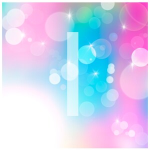 Printed Adhesive Vinyl, UNICORN BOKEH I Choose Permanent Adhesive for outdoors or Removable Adhesive for interiors 12 x 12 sheet